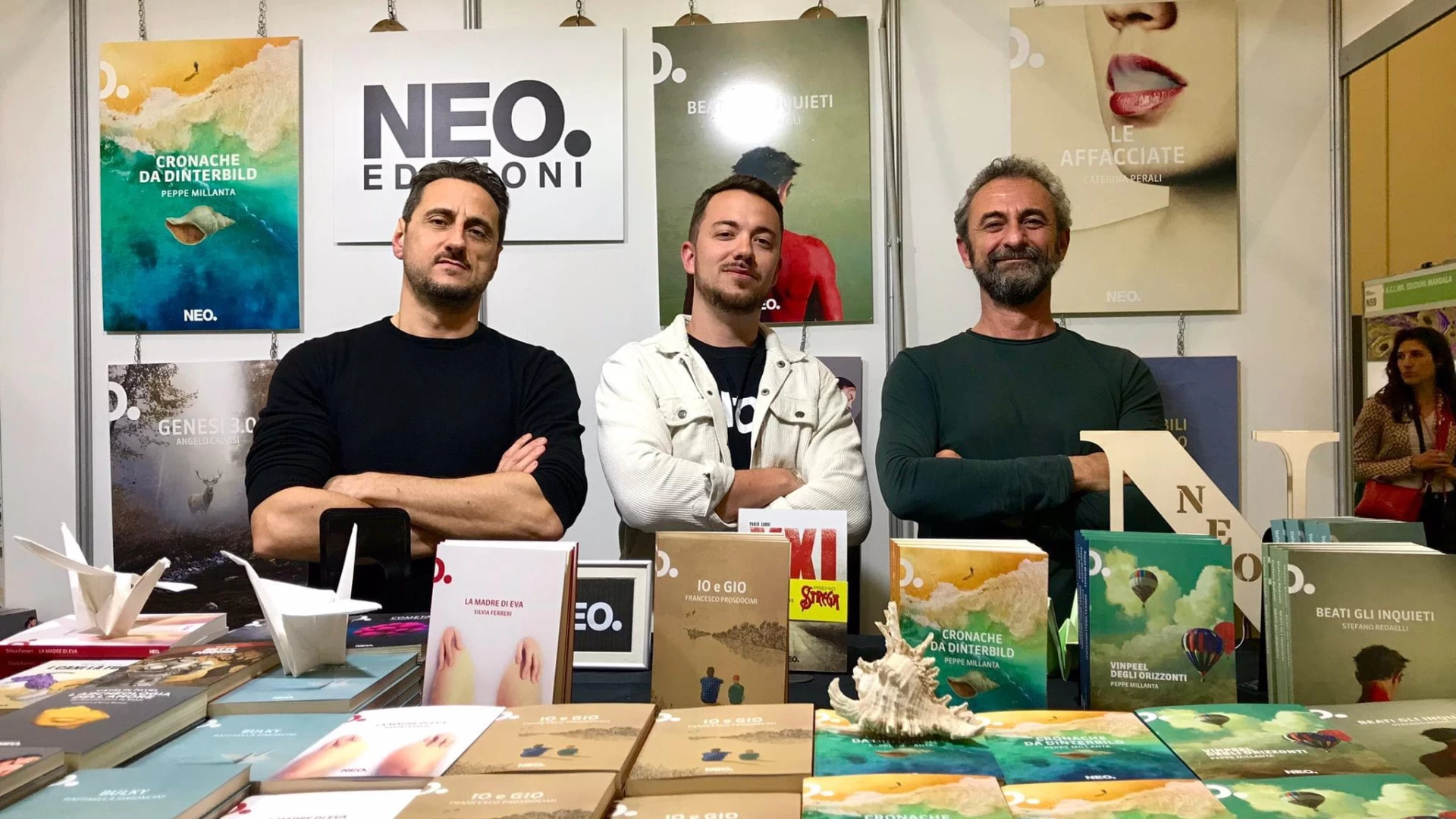 I finalisti del Premio Nazionale Neo. Il vincitore assoluto si conoscera’ il prossimo 2 agosto con una cerimonia che si svolgera’ al teatro Tosti di Castel Di Sangro.